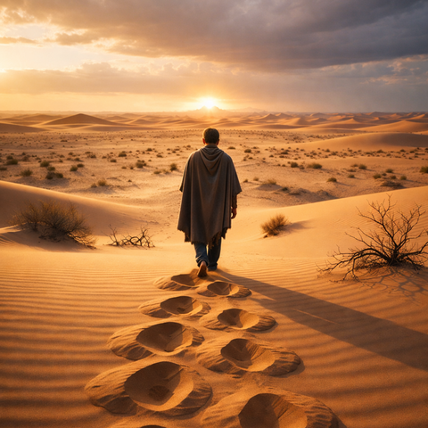 DE VOLTA AO DESERTO DA SOLIDÃO