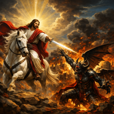 JESUS JÁ VENCEU O GRANDE CONFLITO